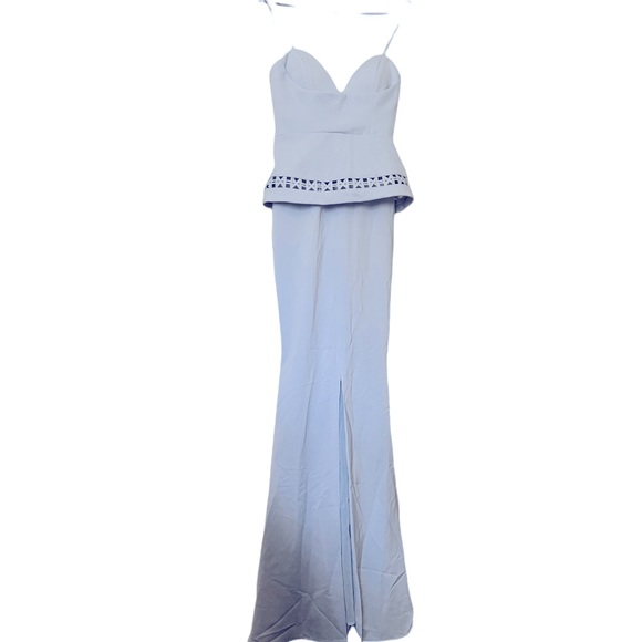 SHEIKE FORMAL LONG DRESS, in baby blue, size 6 - Picture 2 of 7